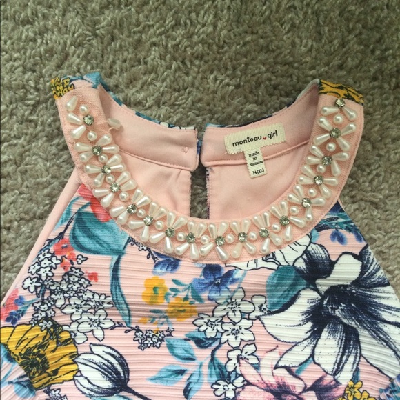 🔥🔥HOST PIC🔥🔥Monteau Girl Halter Dress - Picture 4 of 16